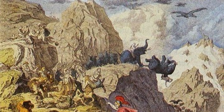 Hannibal invades Italy 218 BC