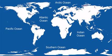 How many oceans do you see?