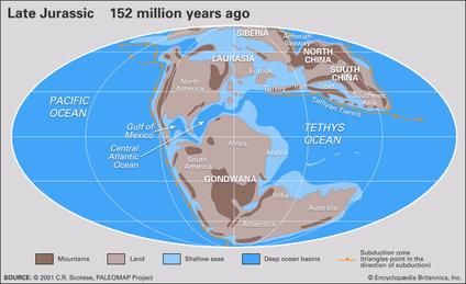 https://www.britannica.com/science/Jurassic-Period