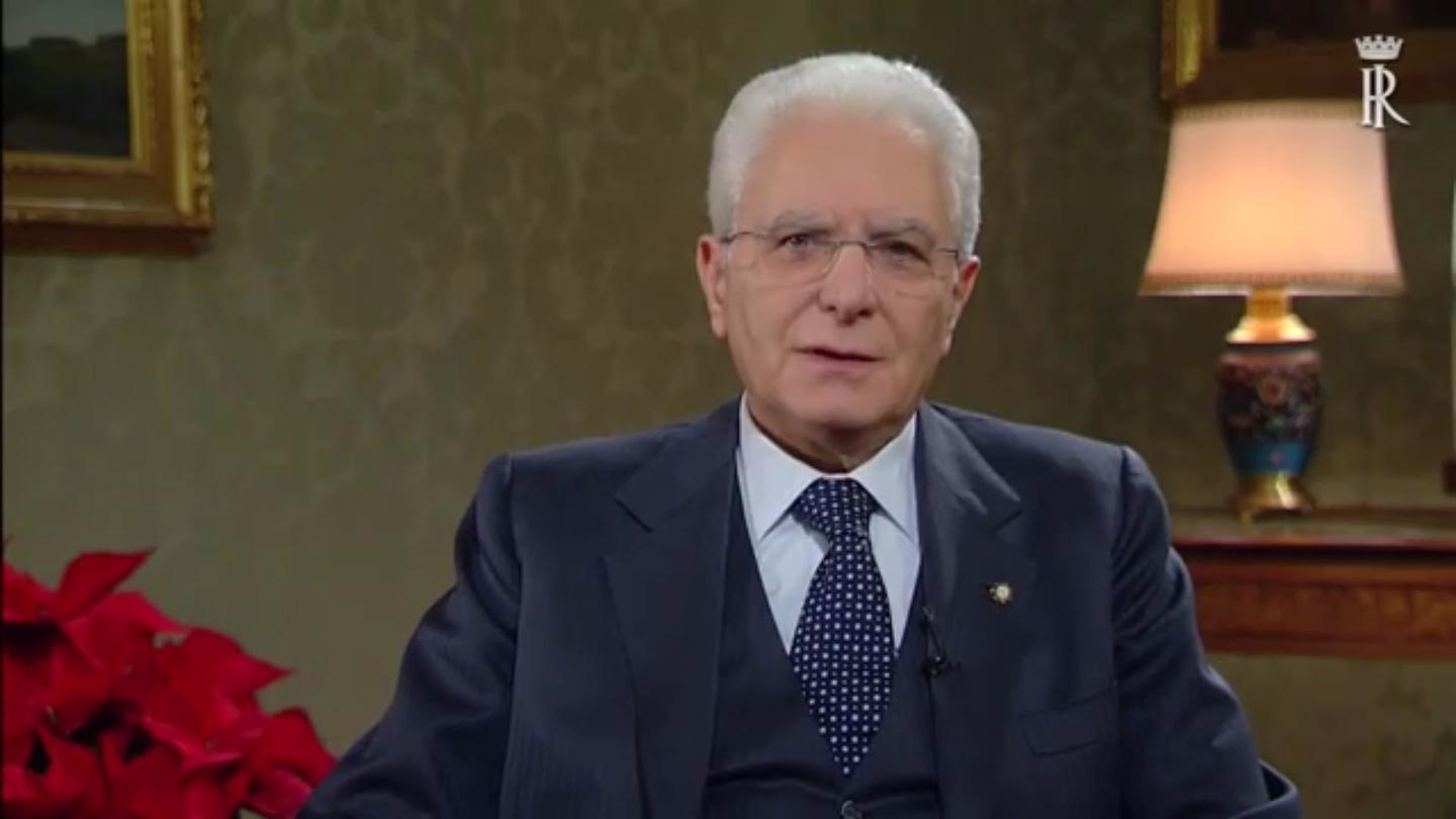 Attuale Presidente della Repubblica Sergio Mattarella