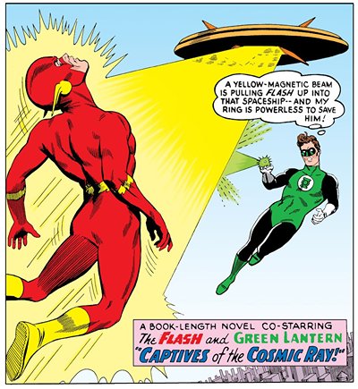 CRANDALL, REED - Flash Gordon #11 pg 4, Flash cave fishing, in