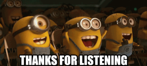 thanks for listening to our presentation gif