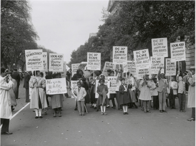 October 1958 Youth March for integrated schools, Washington DC