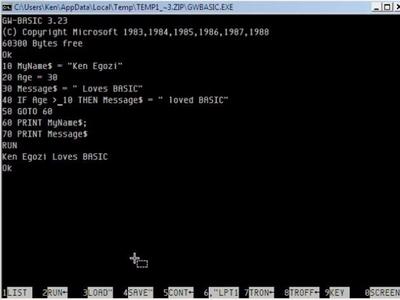 1964 BASIC programming language created by two Dartmouth professors