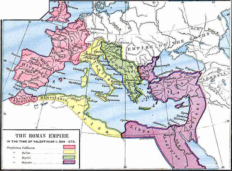 364-roman-empire-divided-again-eastern-half-from-lower-danube-to