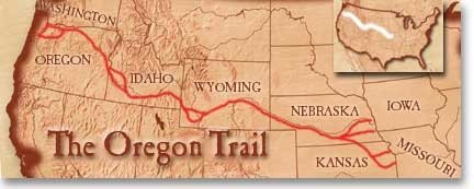 The Oregon trail is a 2,170 miles ,historic east west large -wheeled ...