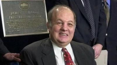 James Brady, who the law is named after.