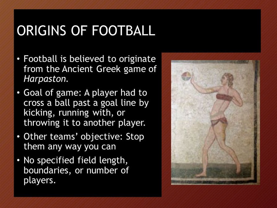 The Origin of Football
