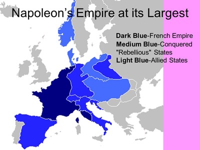 The Napoleon Empire was founded in 1804.