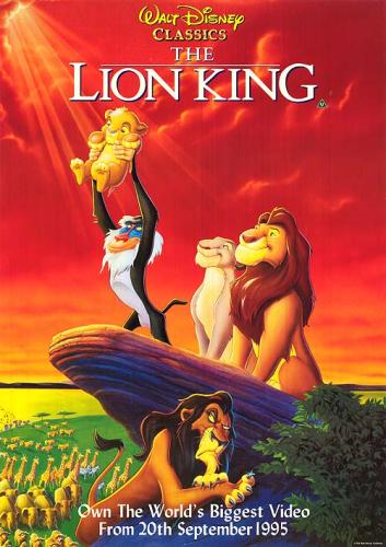 The Lion King 1994 Ending Scene 4k Youtube