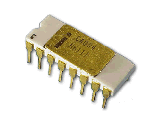 1971, Computer Chip made by Ted Hoff , builds the first single-chip ...