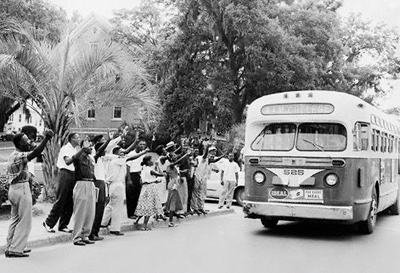 African-American students at Florida A&M Boycott the Buses