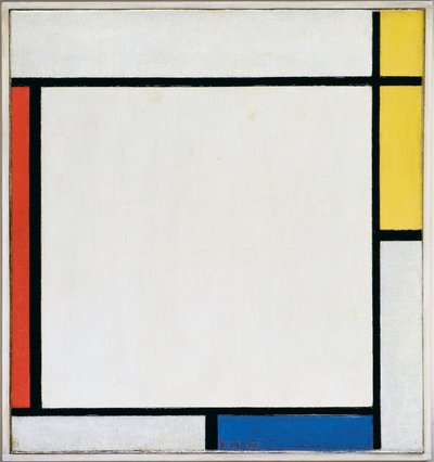 Composition with Yellow, Red, and Blue- Piet Mondrian (1927)