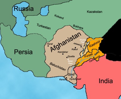 First Anglo-afghan War (1839 - 1842)