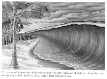 Madamwar Krakatau  Indonesia Tsunami  1883 