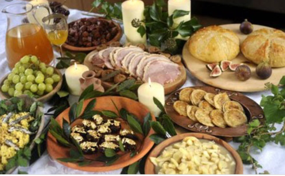 THIS IS A ROMAN MEAL.