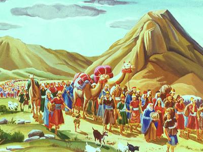 Israelites Leaving Egypt