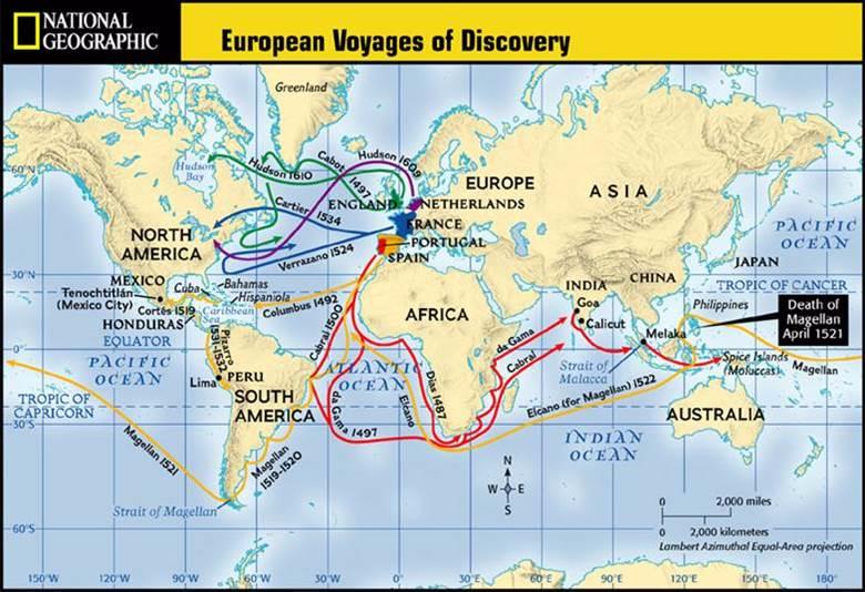 Image result for european exploration map