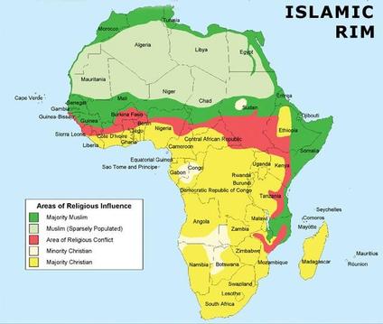 late 600s Ruling classes in East and West Africa convert to Islam