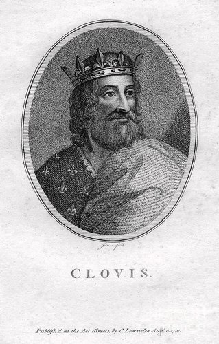 511 CE: Clovis unites Franks under Christian rule.