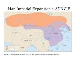 87 B.C (I) - Han Wudi Expanded The Government Previously Made By Qin ...