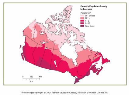 Choropleth Map Of Canada Canada | Sutori