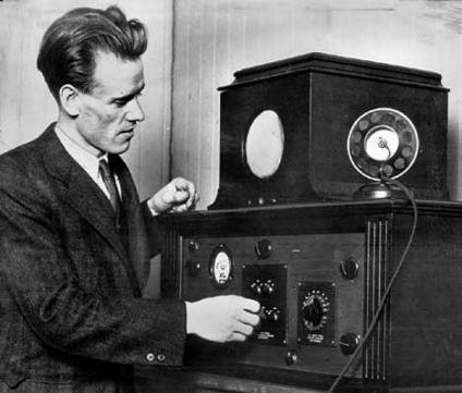 First Electronic Transmission Television