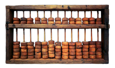 This is the picture of one of the first ever Abacus.