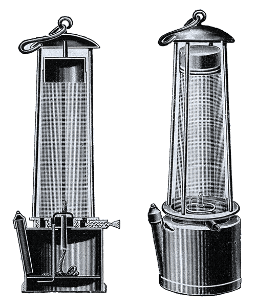 Davy's Electric Arc Lamp