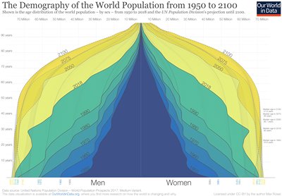 Demography: the study of statistics in human geography