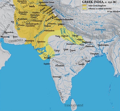 185 BCE: Collapse of the Mauryan Empire after the assassination of the ...