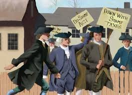 A dictation of colonist protesting this act, it was finally stopped in ...