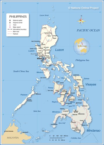 Map of the Philippines