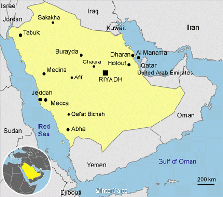 Map of Medina