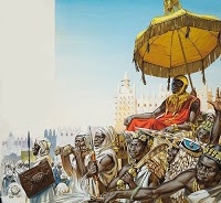 The pilgrimage of Mansa Musa makes those who see the caravan very ...