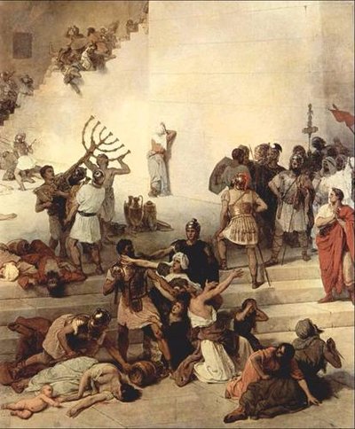 Jewish Rebellion against the Roman empire ends. Destruction of the ...