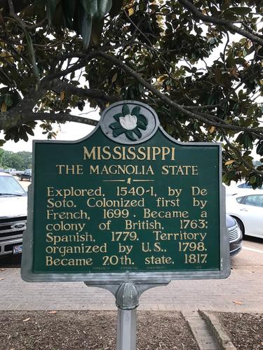 1817: Mississippi became the 20 state