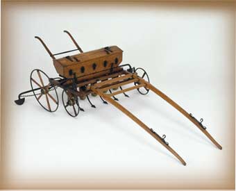 The seed drill, an invention that drastically increased the efficiency ...