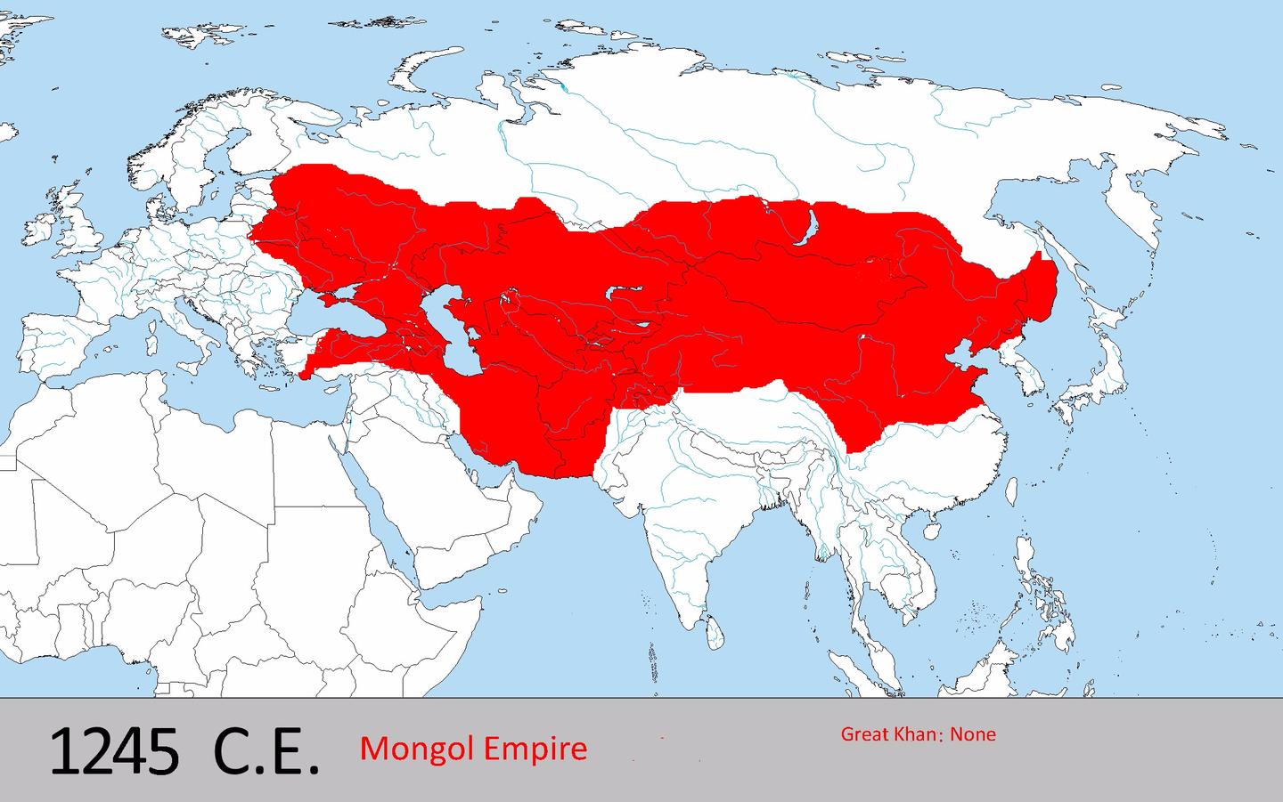 The Mongol Empire (1206-1368 CE)