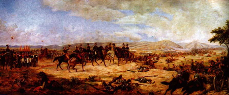 The Battle of Ayacucho by Antonio Herrera Toro