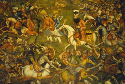 A rendition of what the Islamic Civil War looked like