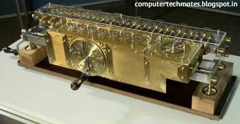 The 'Step Reckoner' was the 1st digital mechanical calculator and it ...