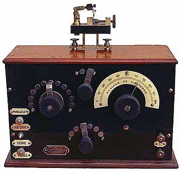 The radio was made in 1923. It was used for school, listening to ...