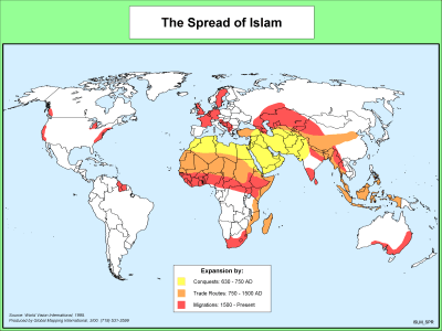 how did islam spread so rapidly