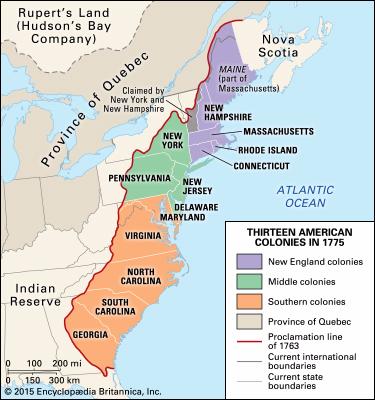 The Proclamation of 1763 - Forbade the colonial west of the Appalachian ...