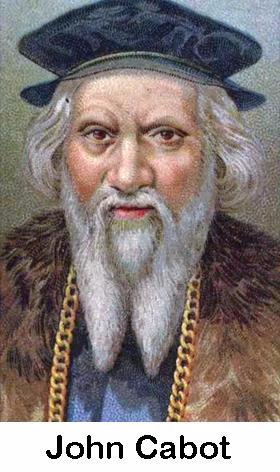 Image of John Cabot in portrait form