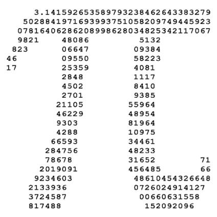 first 100 trillion digits of pi