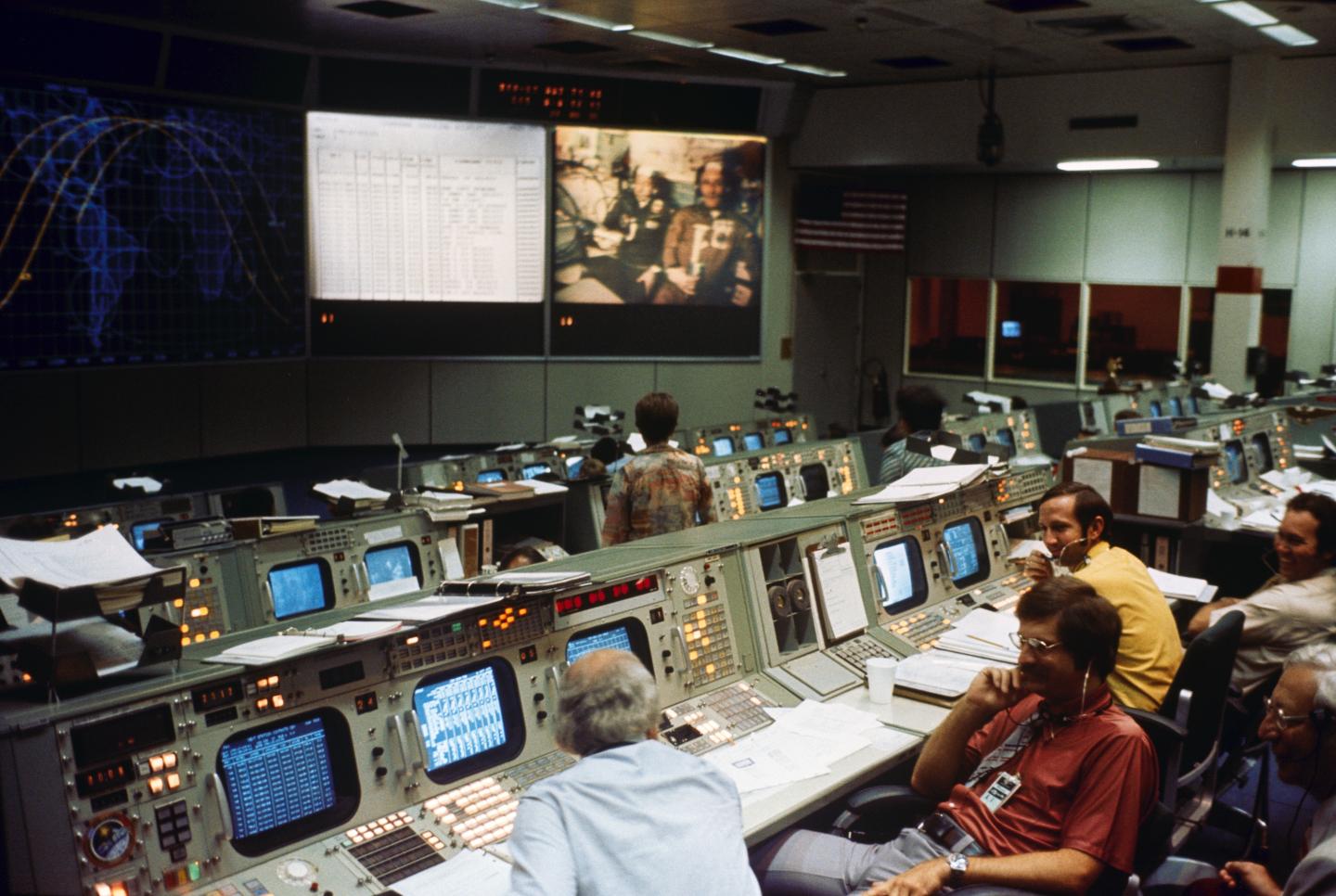 NASA control center