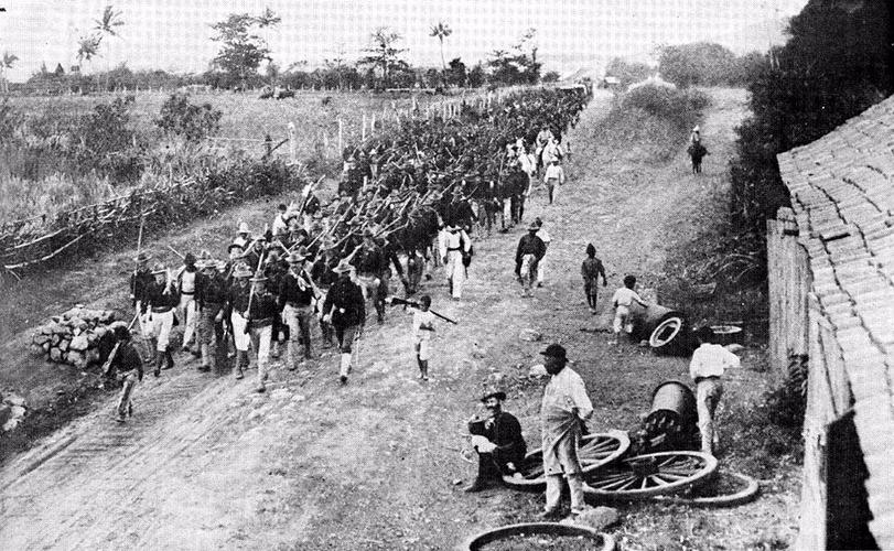 1898 US forces invaded Puerto Rico during Spanish... | Sutori