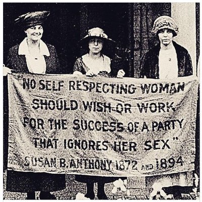 1890- National American Womens Suffrage Association (NAWSA)